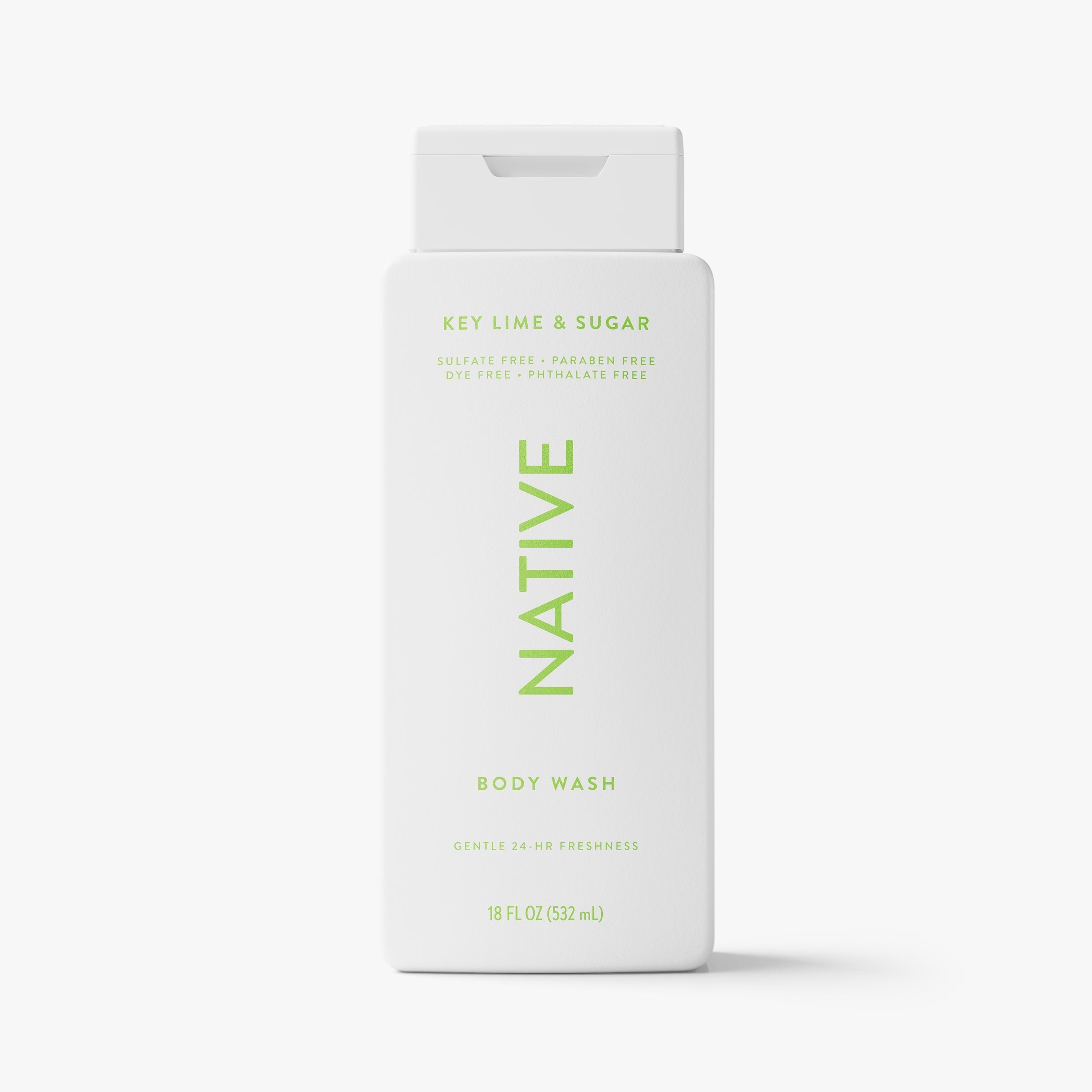Body Wash - Key Lime & Sugar / Classic / 18oz - Clean Care Essential