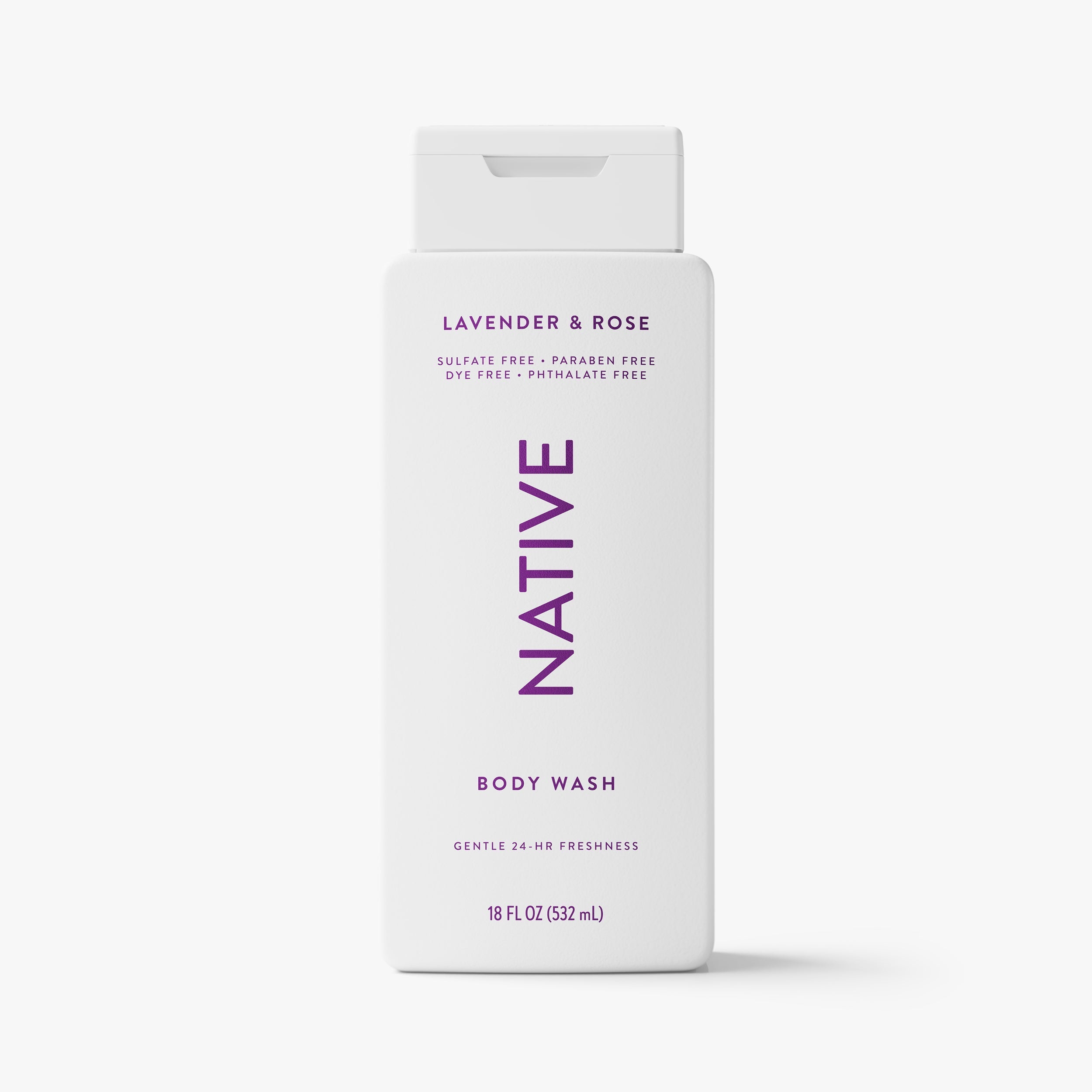 Body Wash - Lavender & Rose / Classic / 18oz - Clean Care Essential