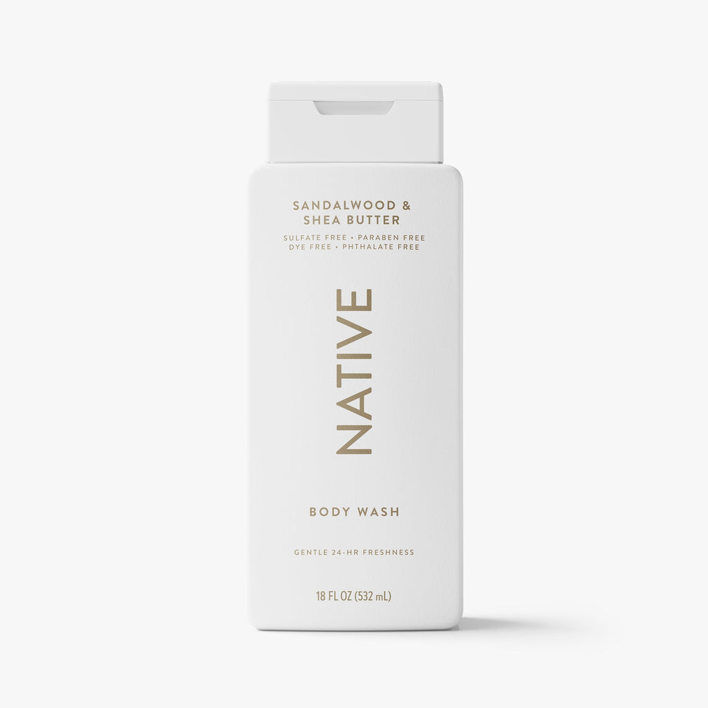 Body Wash - Sandalwood & Shea Butter / Classic / 18oz - Clean Care Essential