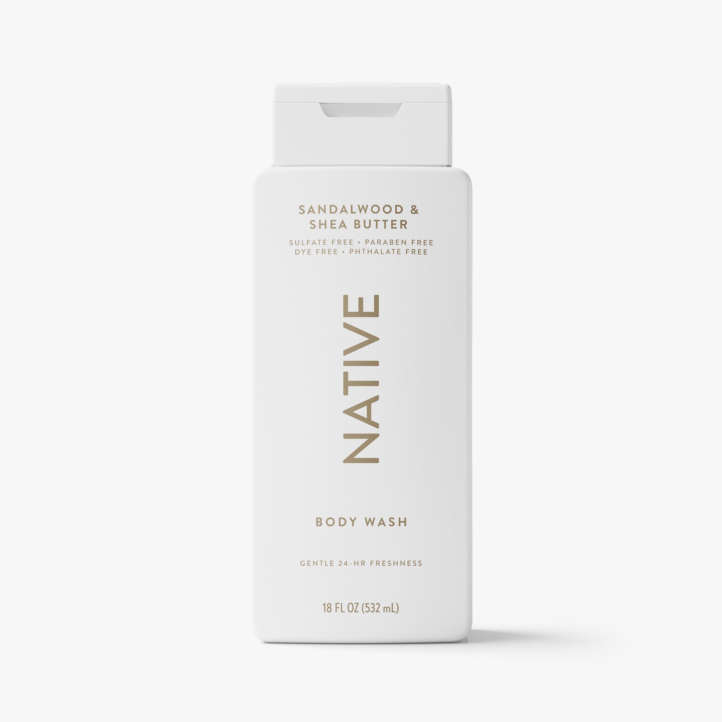 Body Wash - Sandalwood & Shea Butter / Classic / 18oz - Clean Care Essential