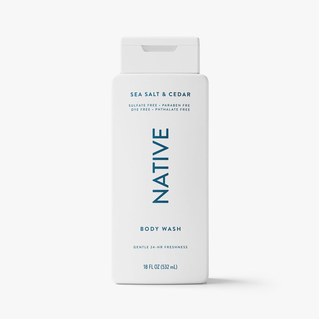 Body Wash - Sea Salt & Cedar / Classic / 18oz - Clean Care Essential