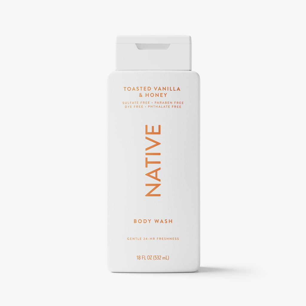Body Wash - Toasted Vanilla & Honey / Classic / 18oz - Clean Care Essential
