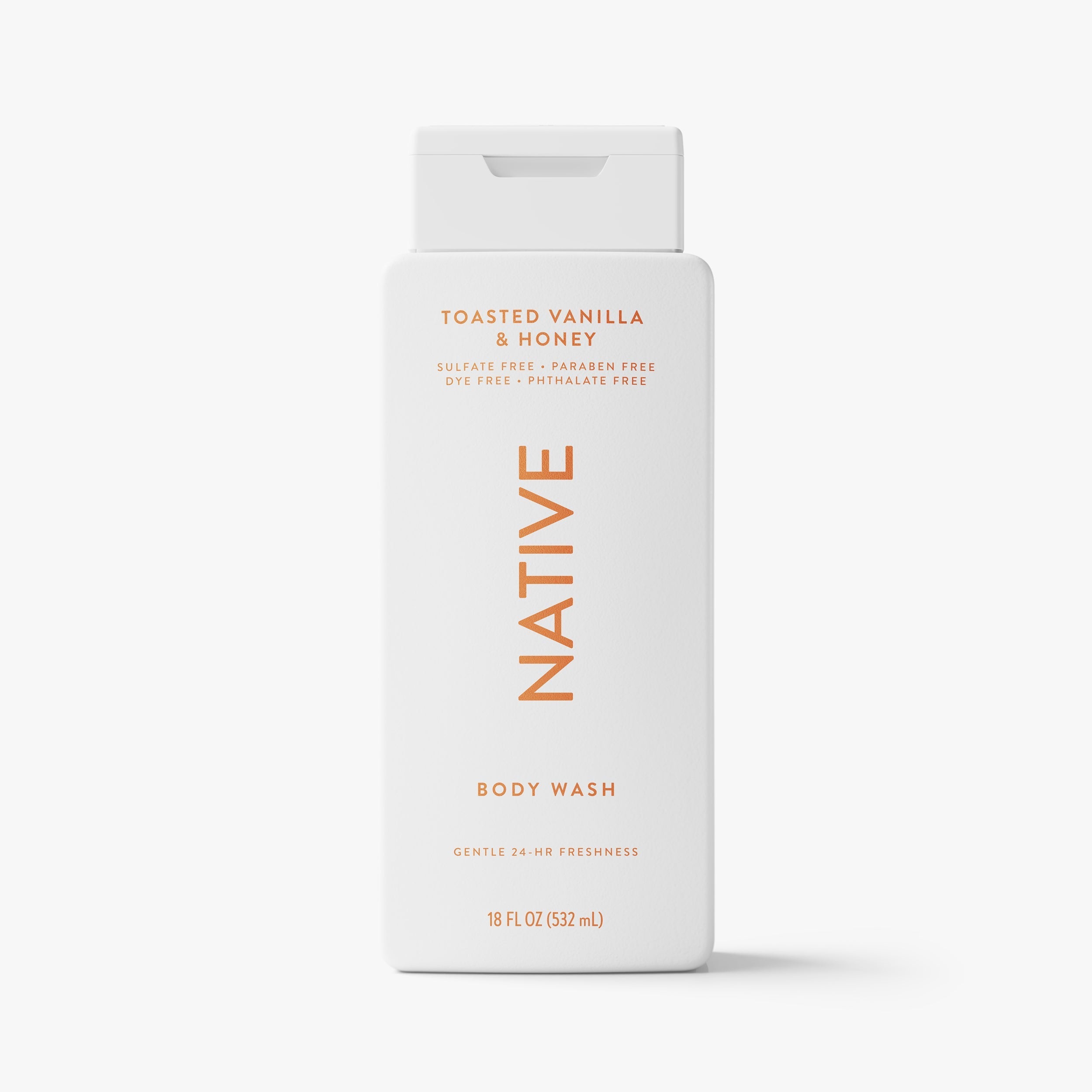 Body Wash - Toasted Vanilla & Honey / Classic / 18oz - Clean Care Essential