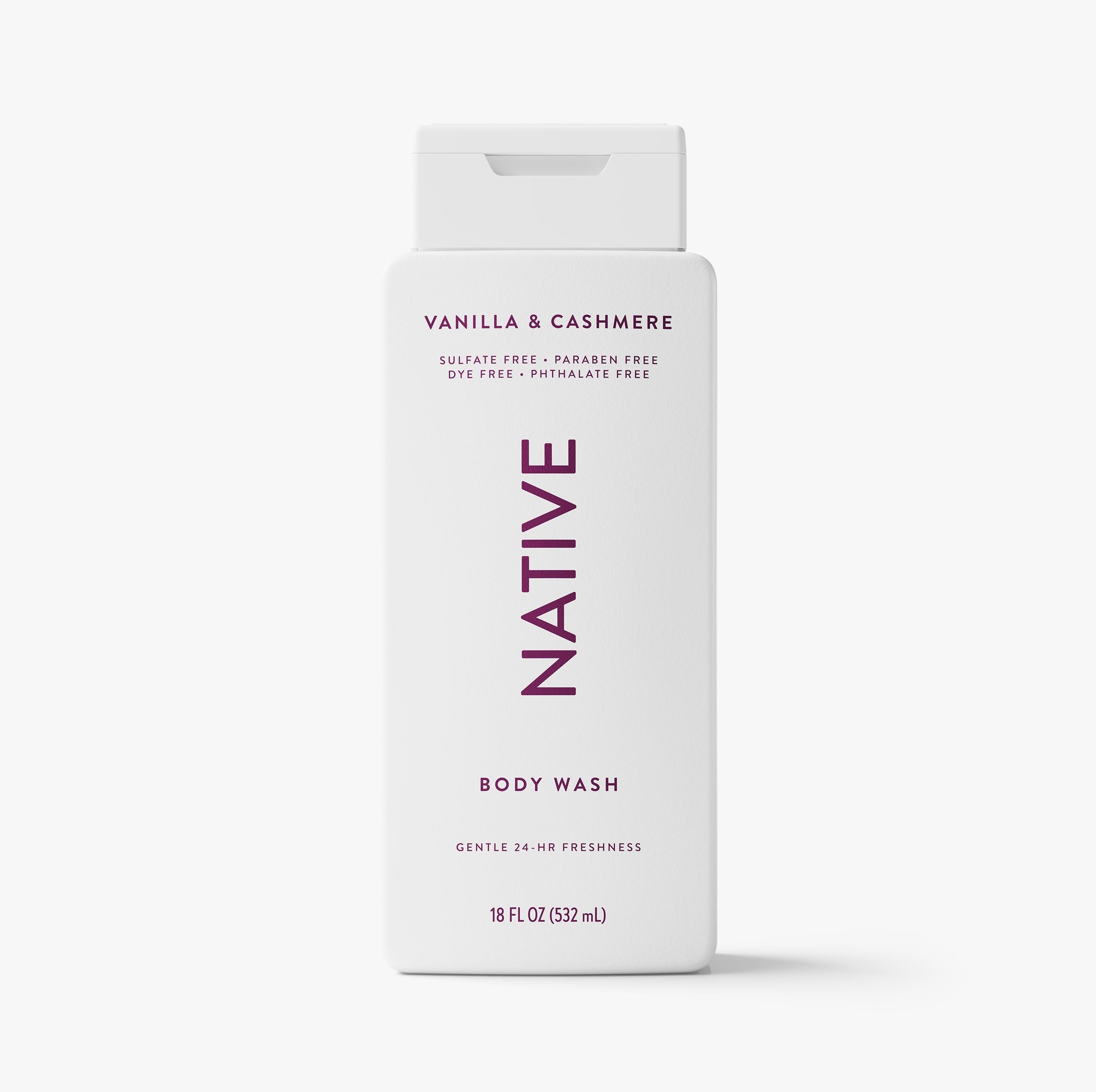 Body Wash - Vanilla & Cashmere / Classic / 18oz - Clean Care Essential