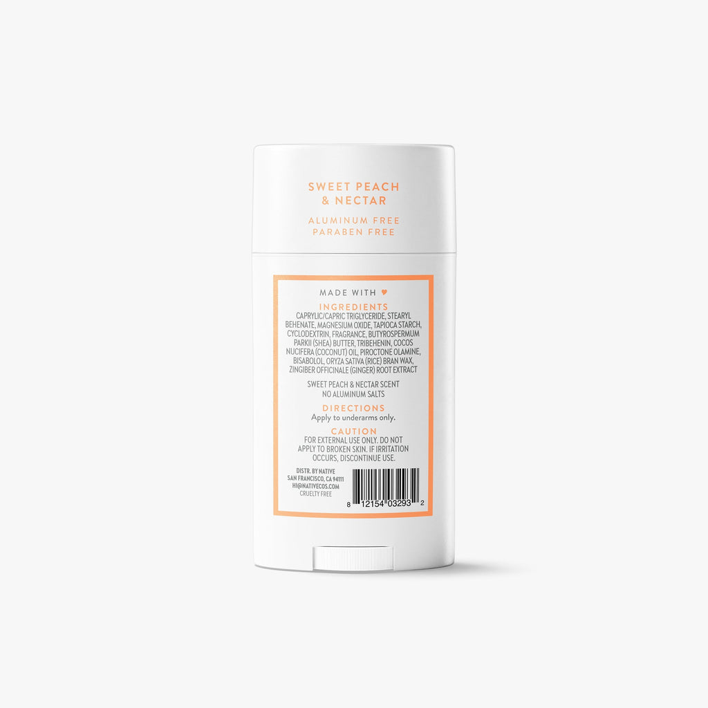 Deodorant Stick - Sweet Peach & Nectar / Classic / 2.65oz - Clean Care Essential