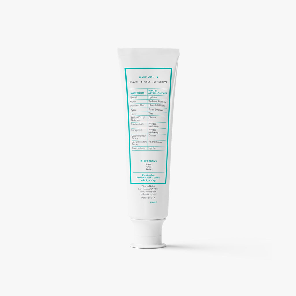 Toothpaste - Peppermint / Classic / 4.1oz - Clean Care Essential