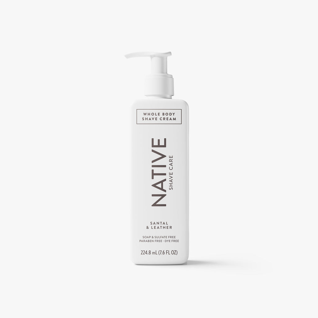 Whole Body Shave Cream - Santal & Leather / Classic / 7.6oz - Polished Daily Care