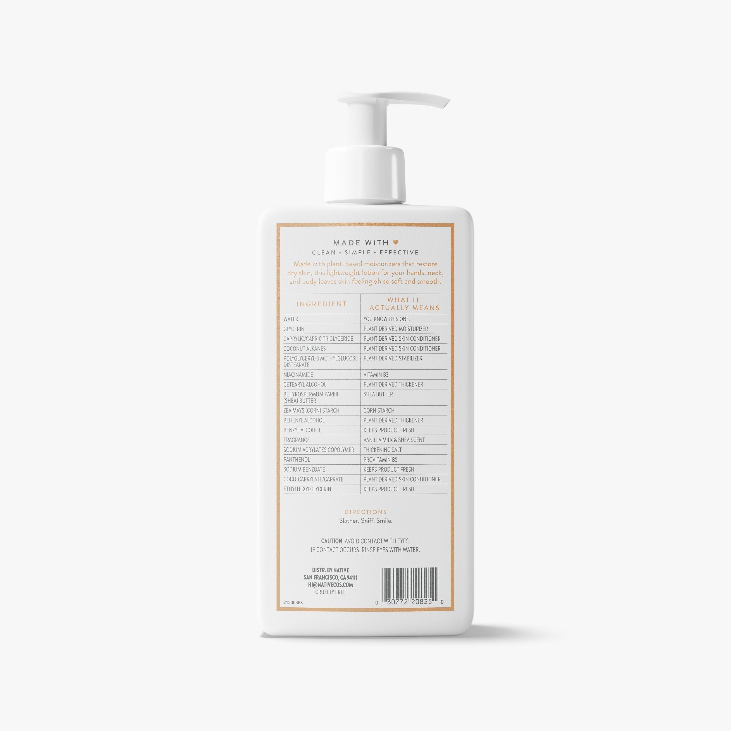 Body Lotion - Vanilla Milk & Shea / Classic / 16.5oz - Clean Care Essential