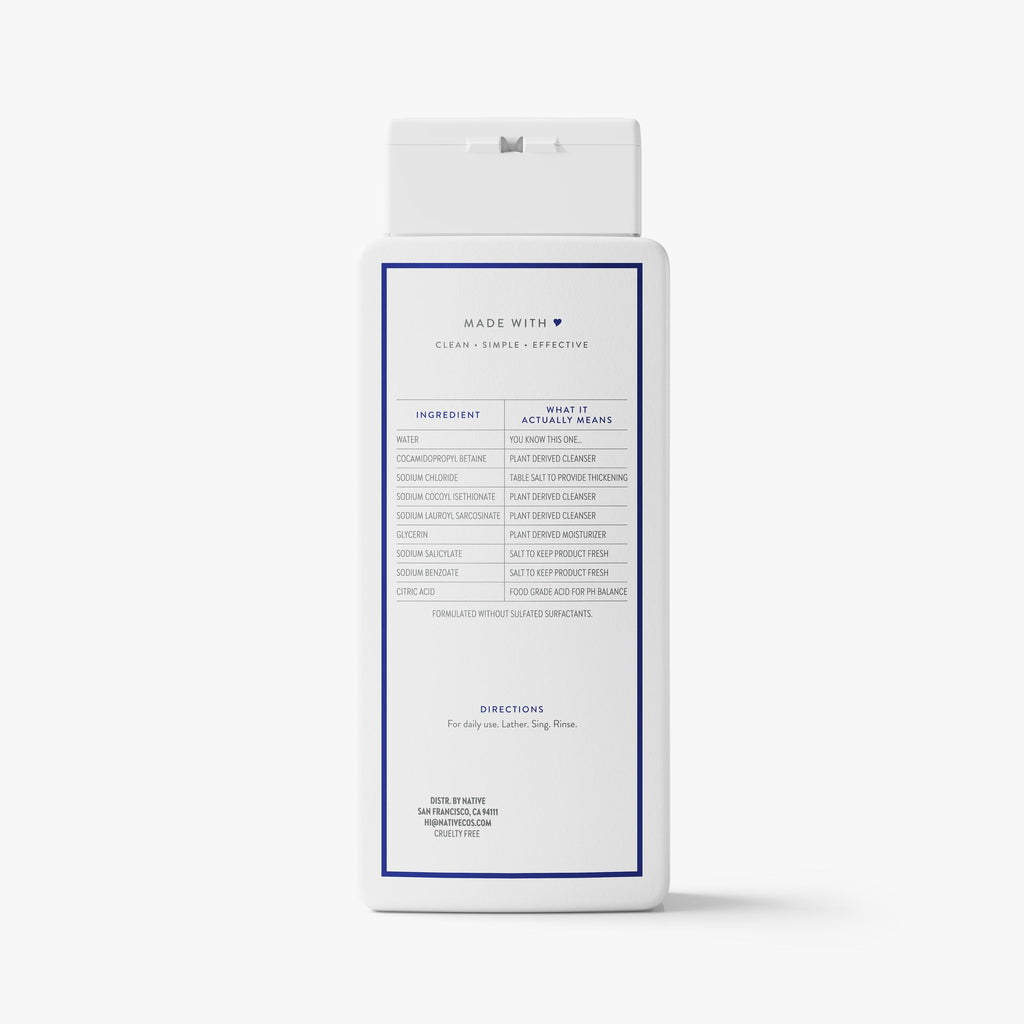 Body Wash - Unscented / Classic / 18oz - Clean Care Essential