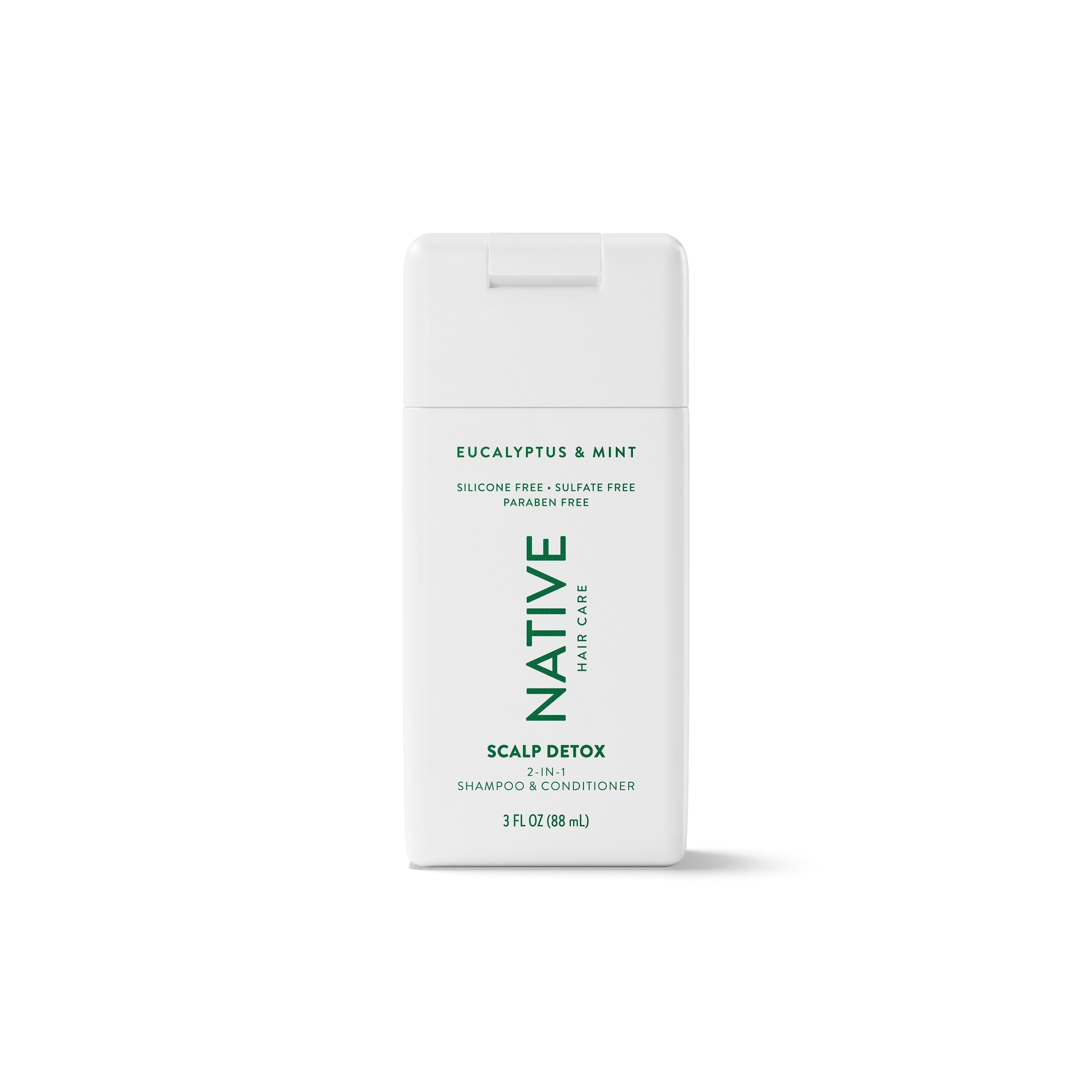 Mini Scalp Detox 2-in-1 Shampoo & Conditioner - Eucalyptus & Mint / Classic / 3oz - Clean Care Essential