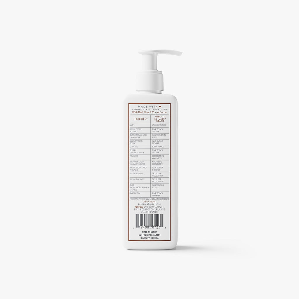 Ultra Moisture Shave Cream - Cocoa Butter & Vanilla / Classic / 7.6oz - Polished Daily Care