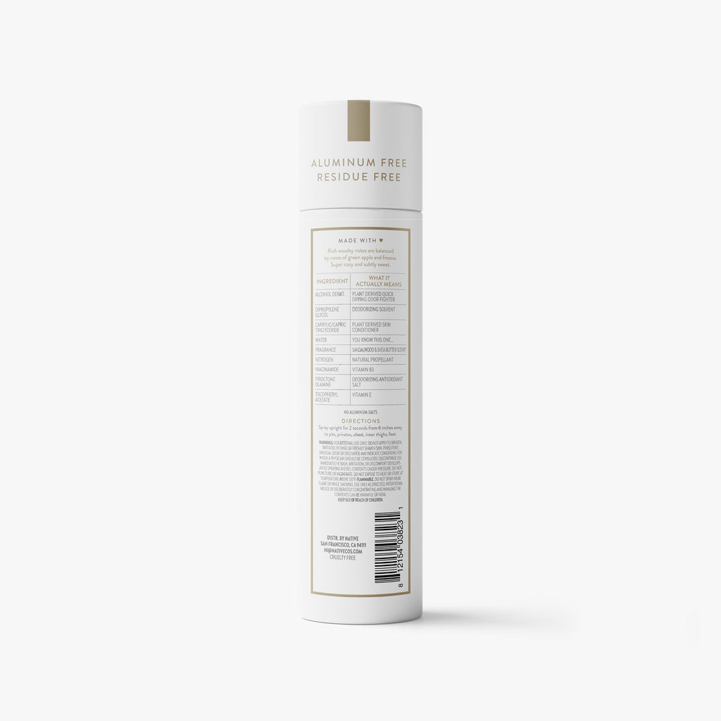 Whole Body Deodorant Spray - Sandalwood & Shea Butter / Classic / 3.5oz - Clean Care Essential