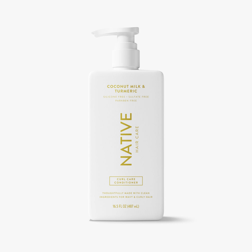 Curl Care Conditioner - Coconut Milk & Turmeric / Classic / 16.5oz - Clean Care Essential