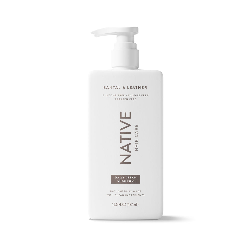 Daily Clean Shampoo - Santal & Leather / Classic / 16.5oz - Clean Care Essential