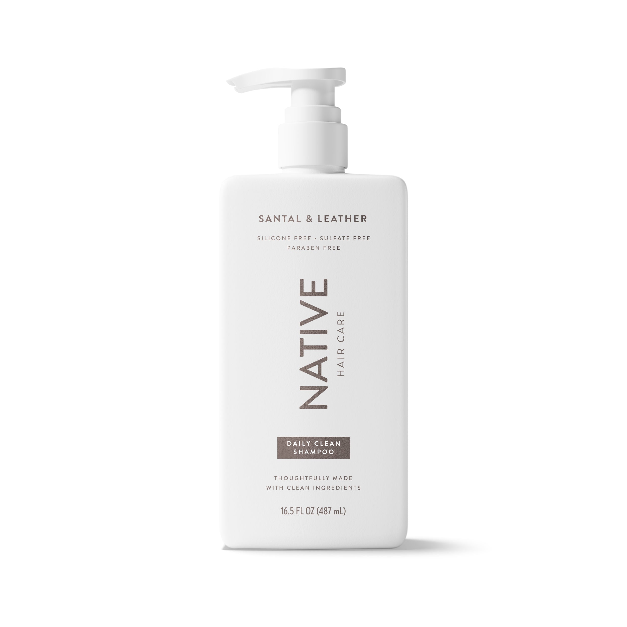 Daily Clean Shampoo - Santal & Leather / Classic / 16.5oz - Clean Care Essential