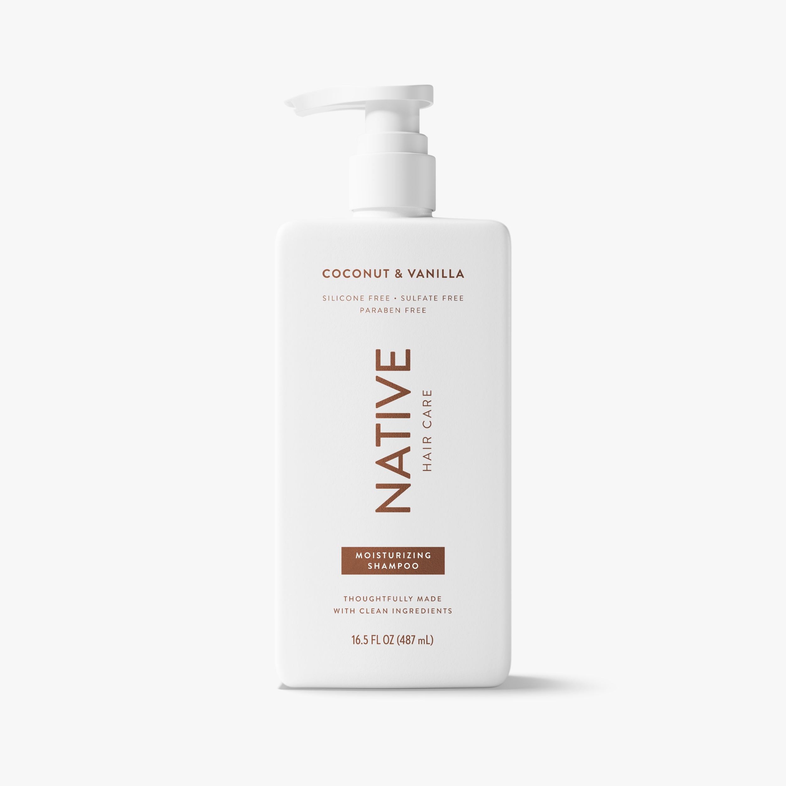 Moisturizing Shampoo - Coconut & Vanilla / Classic / 16.5oz - Clean Care Essential