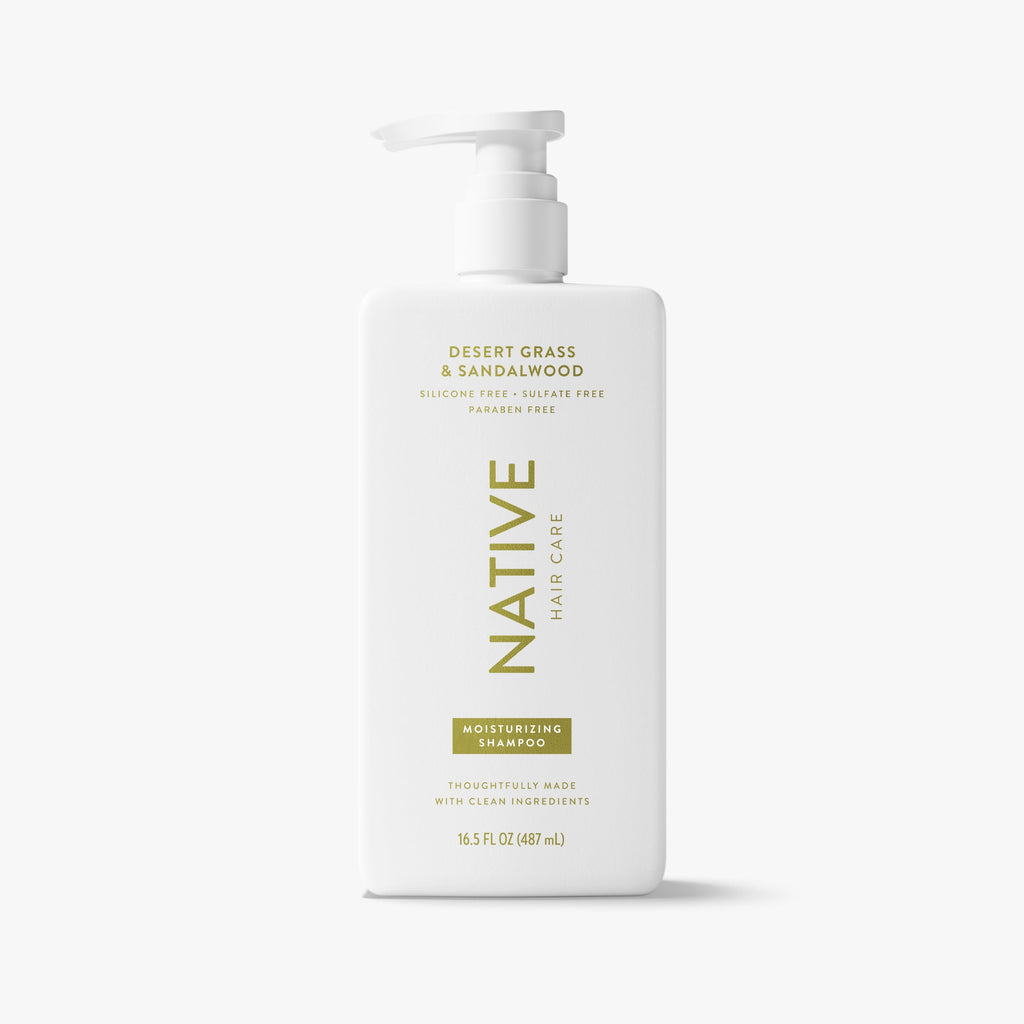 Moisturizing Shampoo - Desert Grass & Sandalwood / Classic / 16.5oz - Clean Care Essential