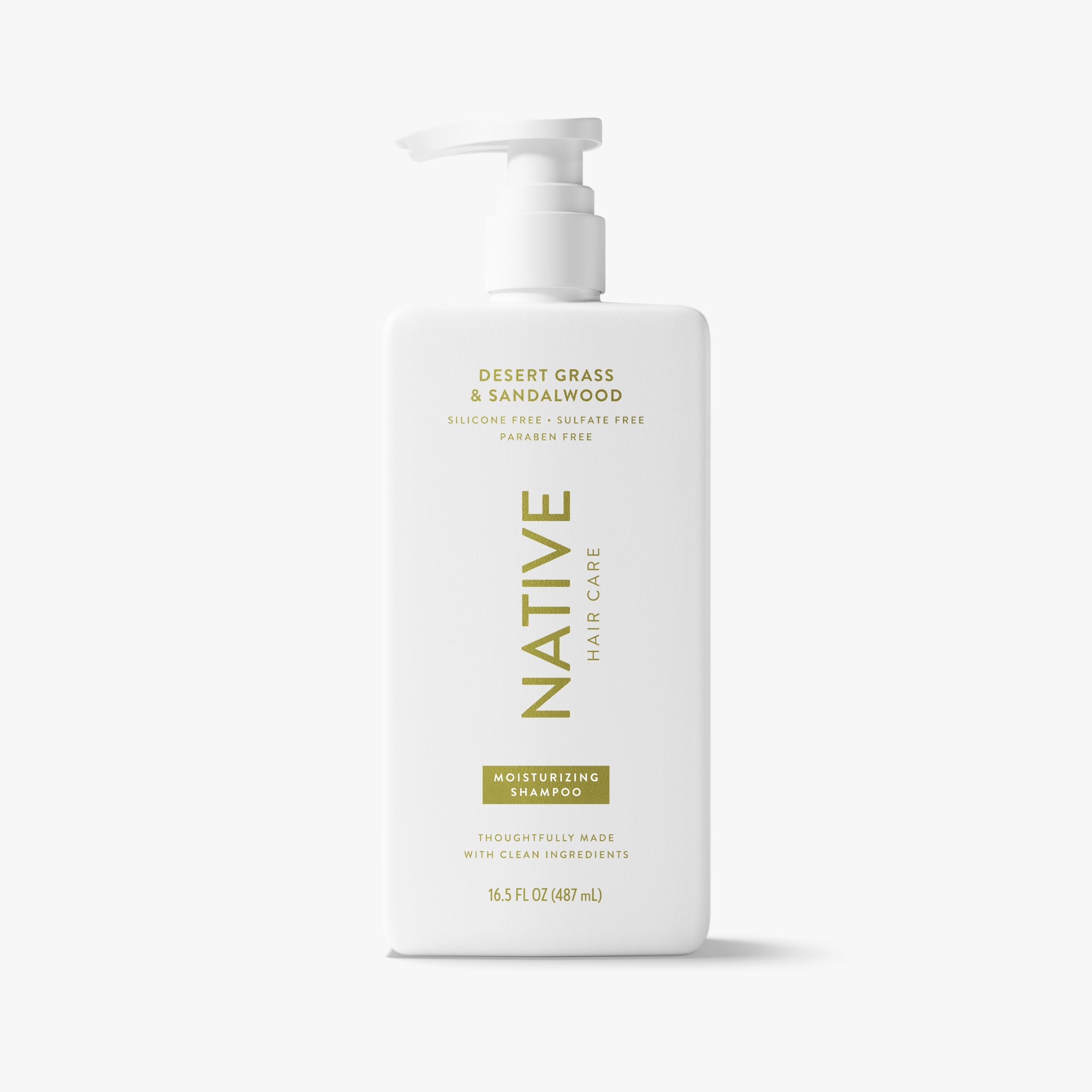 Moisturizing Shampoo - Desert Grass & Sandalwood / Classic / 16.5oz - Clean Care Essential