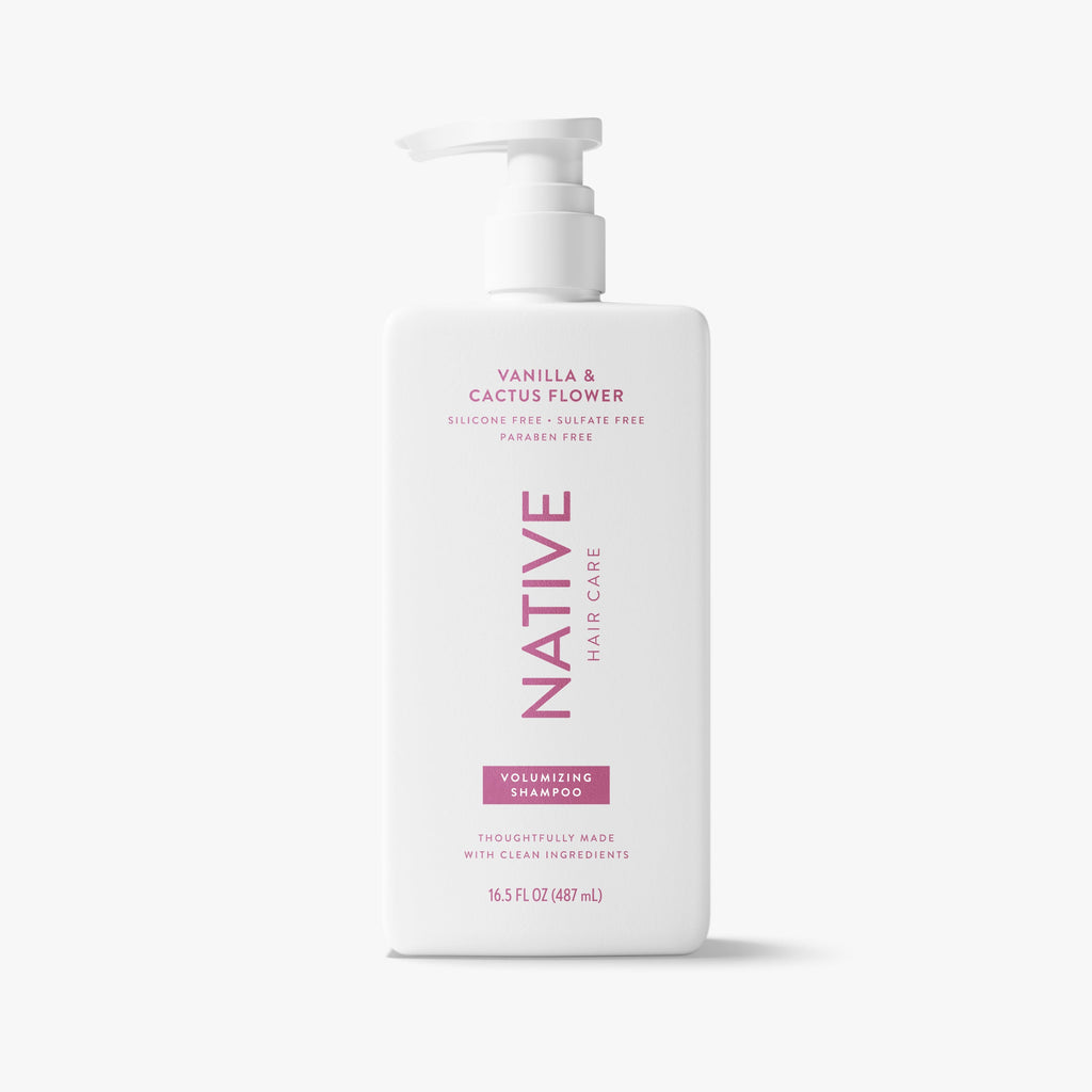 Volumizing Shampoo - Vanilla & Cactus Flower / Classic / 16.5oz - Clean Care Essential