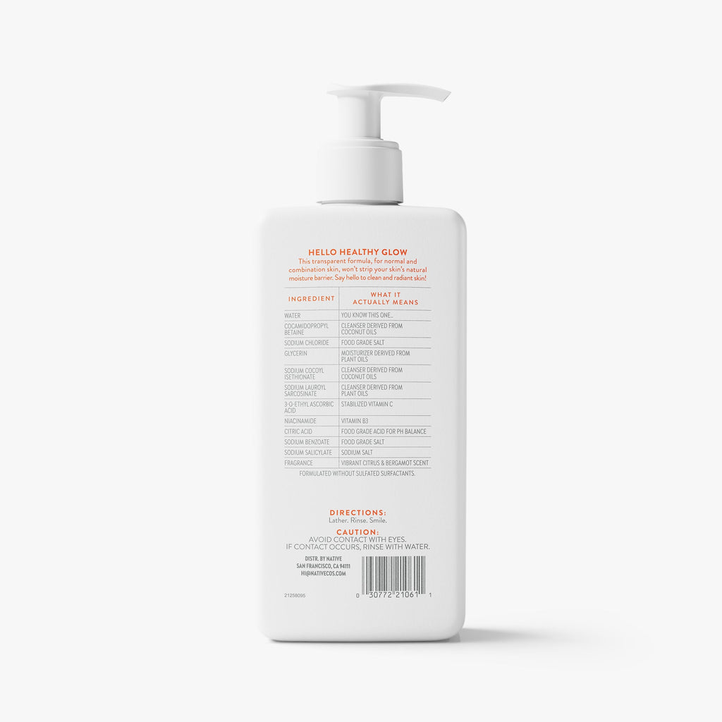 Facial Cleanser - Brightening / Classic / 12.5oz - Polished Daily Care