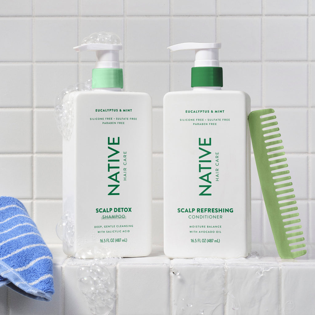 Scalp Detox 2-in-1 Shampoo & Conditioner - Eucalyptus & Mint / Classic / 16.5oz - Clean Care Essential