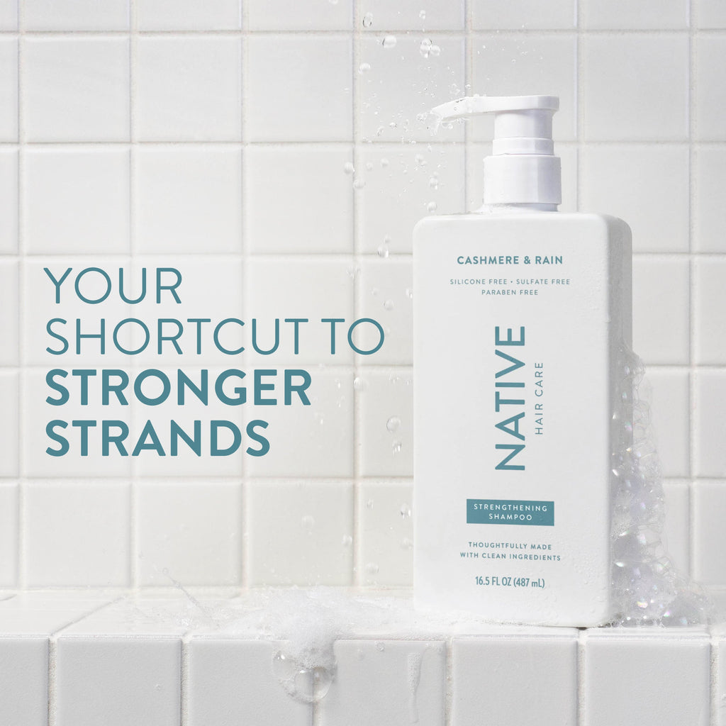 Strengthening Shampoo - Cashmere & Rain / Classic / 16.5oz - Clean Care Essential