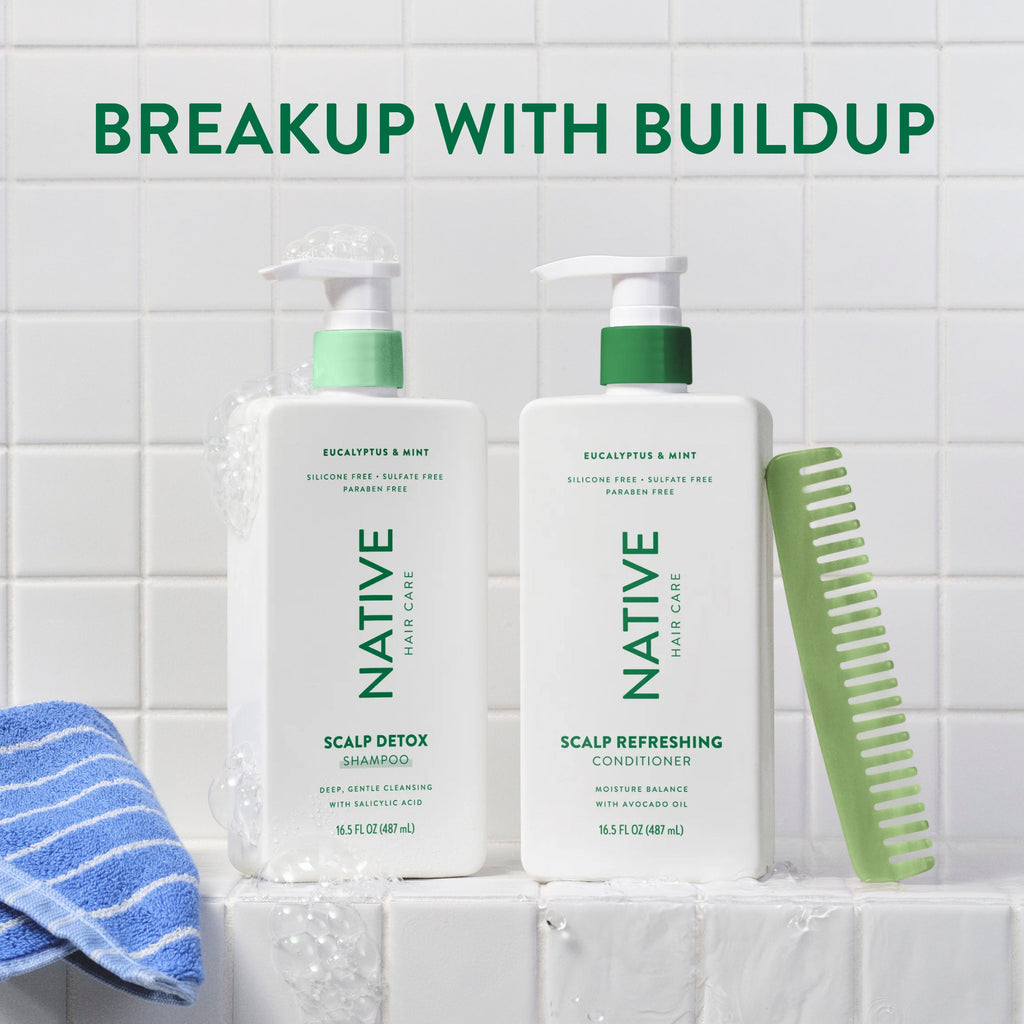 Scalp Detox 2-in-1 Shampoo & Conditioner - Eucalyptus & Mint / Classic / 16.5oz - Clean Care Essential