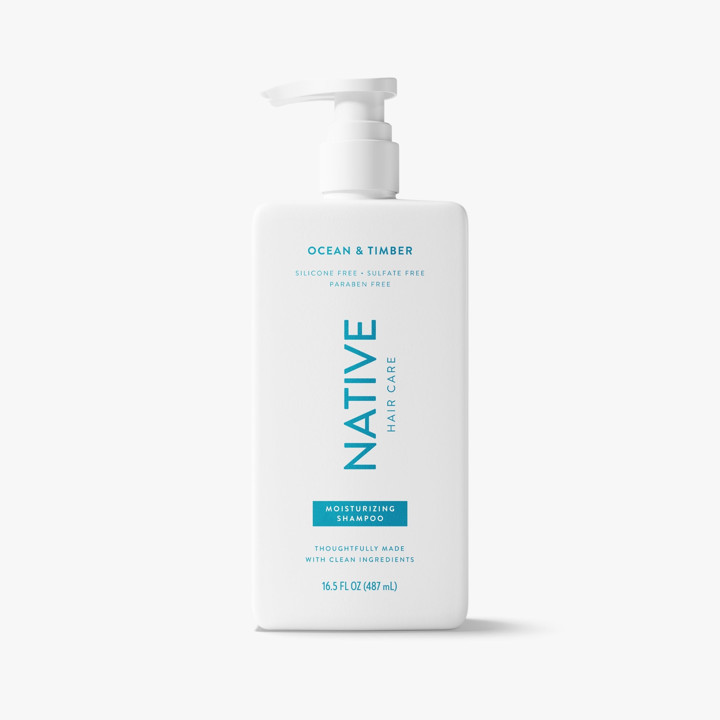 Moisturizing Shampoo - Ocean & Timber / Classic / 16.5oz - Clean Care Essential